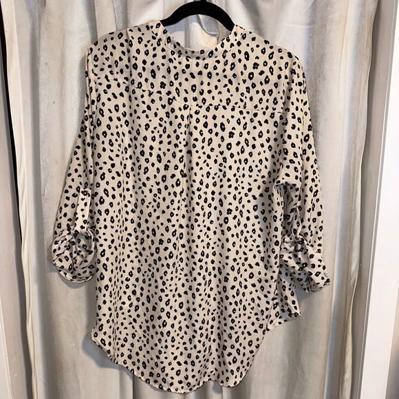 Lush leopard print pullover top - XL - Picture 2 of 3